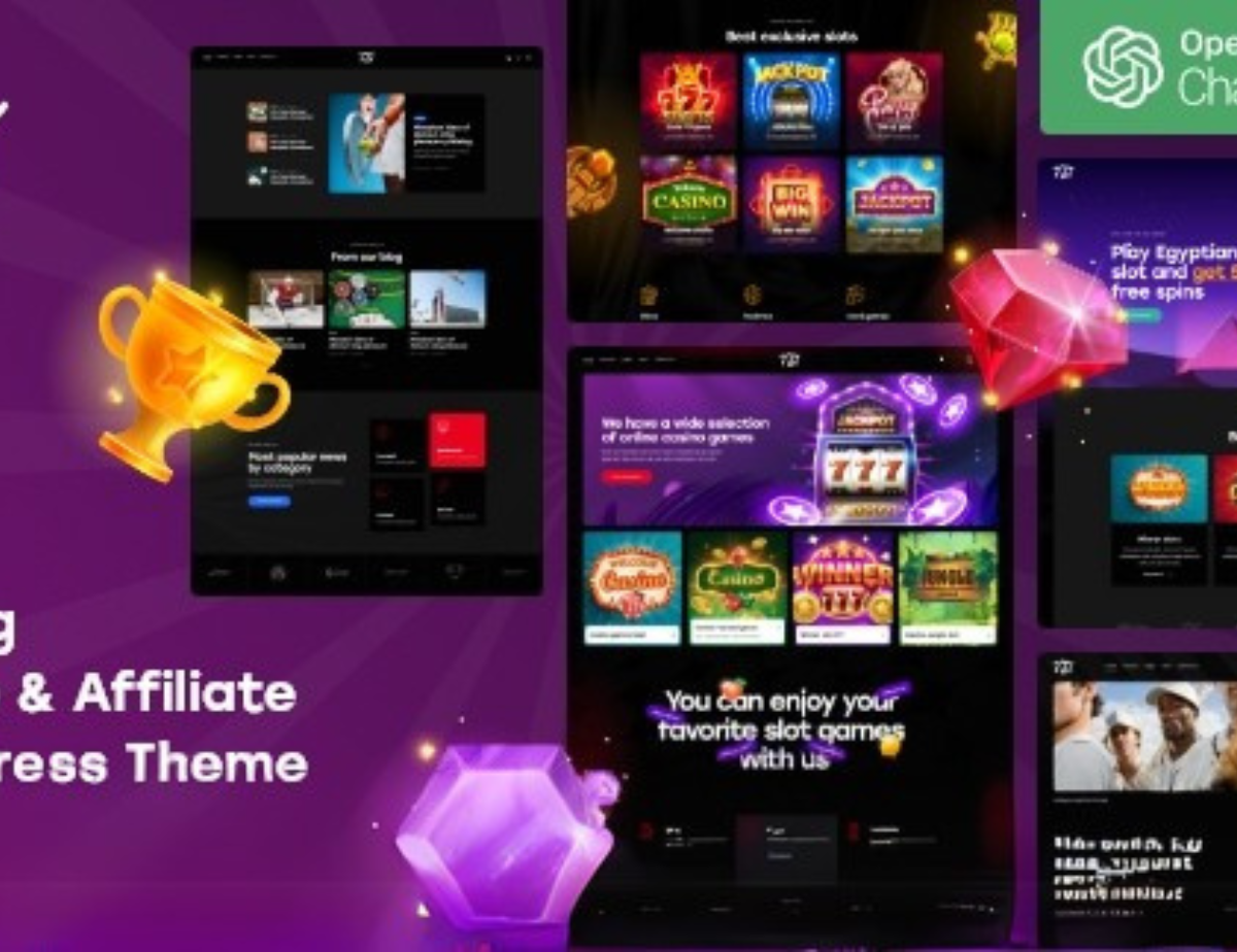 777 - Betting, Casino & Affiliate WordPress Theme