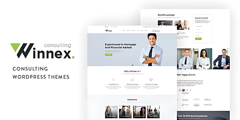 Winnex – Business Consulting WordPress Themes