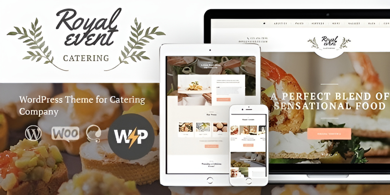 Royal Event | A Wedding Planner & Catering Company WordPress Theme + Elementor