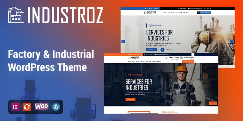 Industroz - Factory & Industrial WordPress Theme