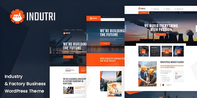 Indutri – Factory & Industrial WordPress Theme