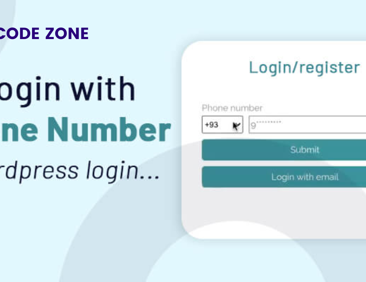 WC Login With Mobile